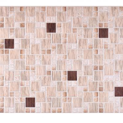 Panneau décoratif mural Mosaïque PVC 96x48cm 52993