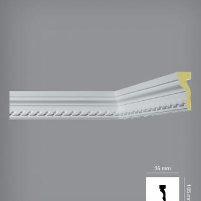 CORNICHE de plafond POLYURÉTHANE C3001