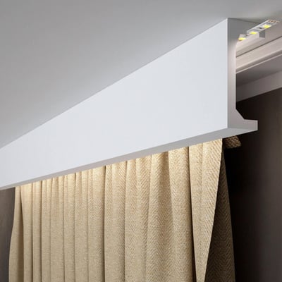 Corniche cache rideau SQL046 240 cm