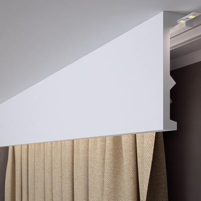 Corniche cache rideau SQL056 240 cm