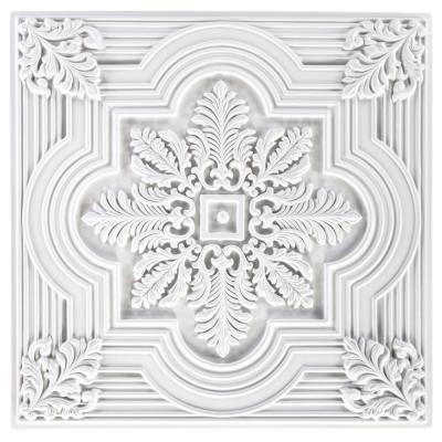 Dalle de plafond polyuréthane Antichoc 60x60cm  FH5085