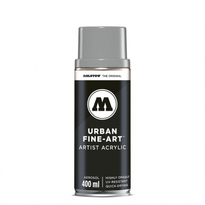 Bombe de peinture Beaux-arts Gris moyen Neutre 400ml