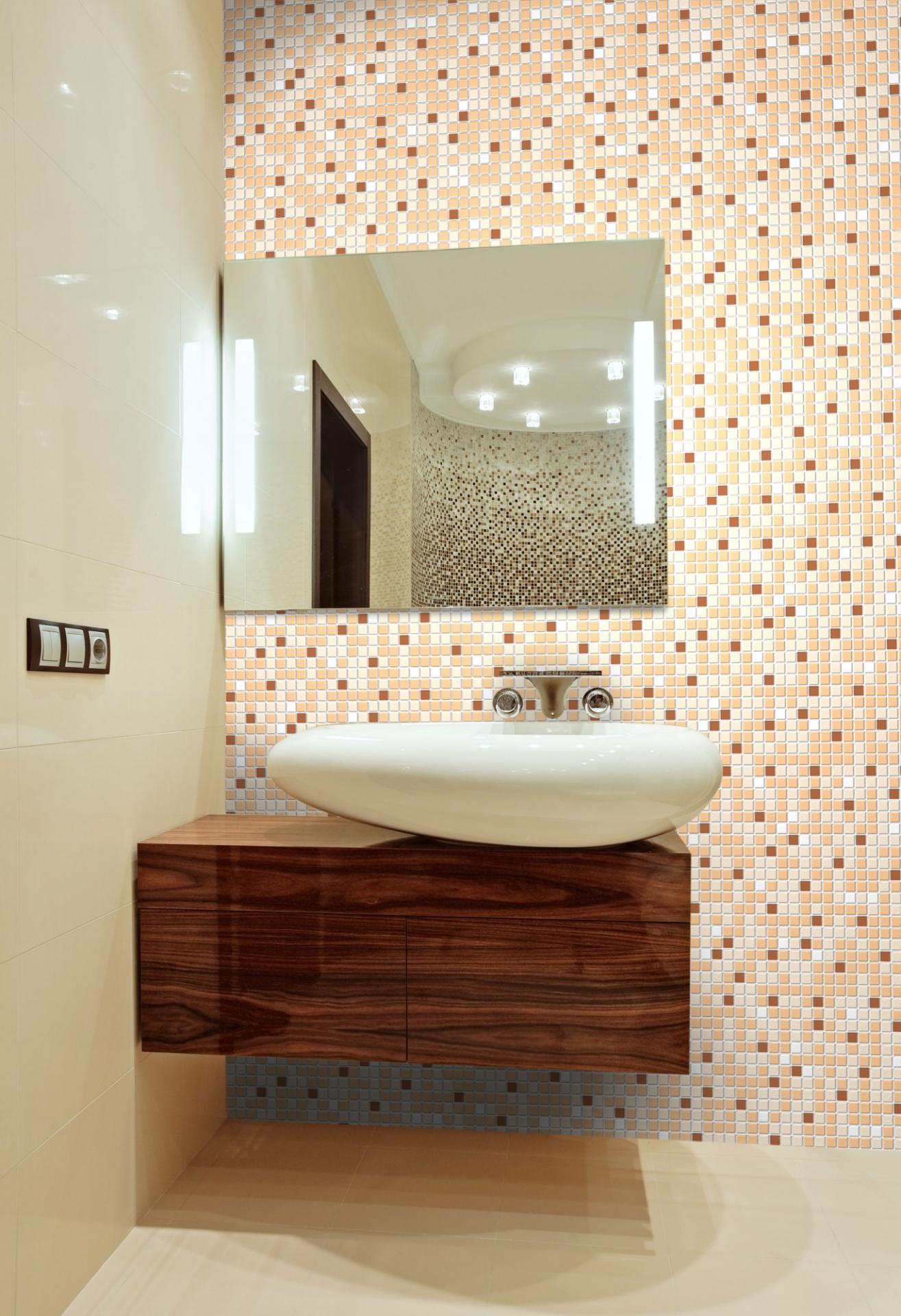 Mosaic brown
