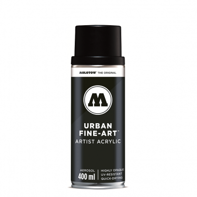 Bombe de peinture Beaux-arts Noir 400ml