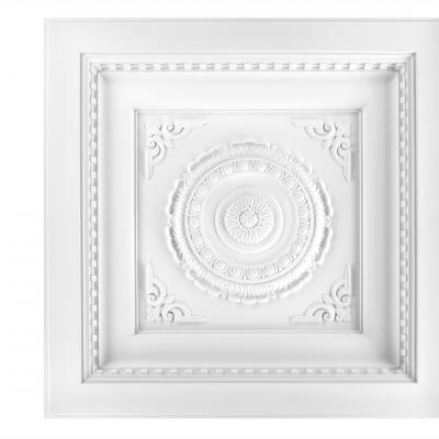 Dalle de plafond polyuréthane Antichoc 60x60cm  R249