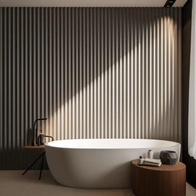 Salle de bain panneau decoratif polyurethna e3d sarmis fr impermeable