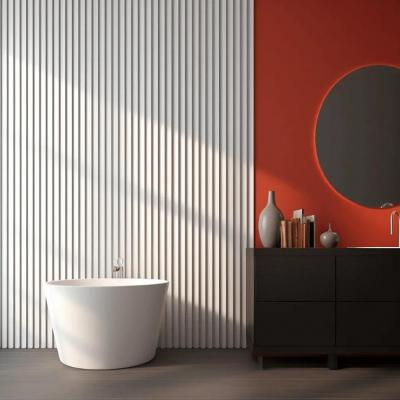 Salle de bain panneau decoratif polyurethna e3d sarmis fr