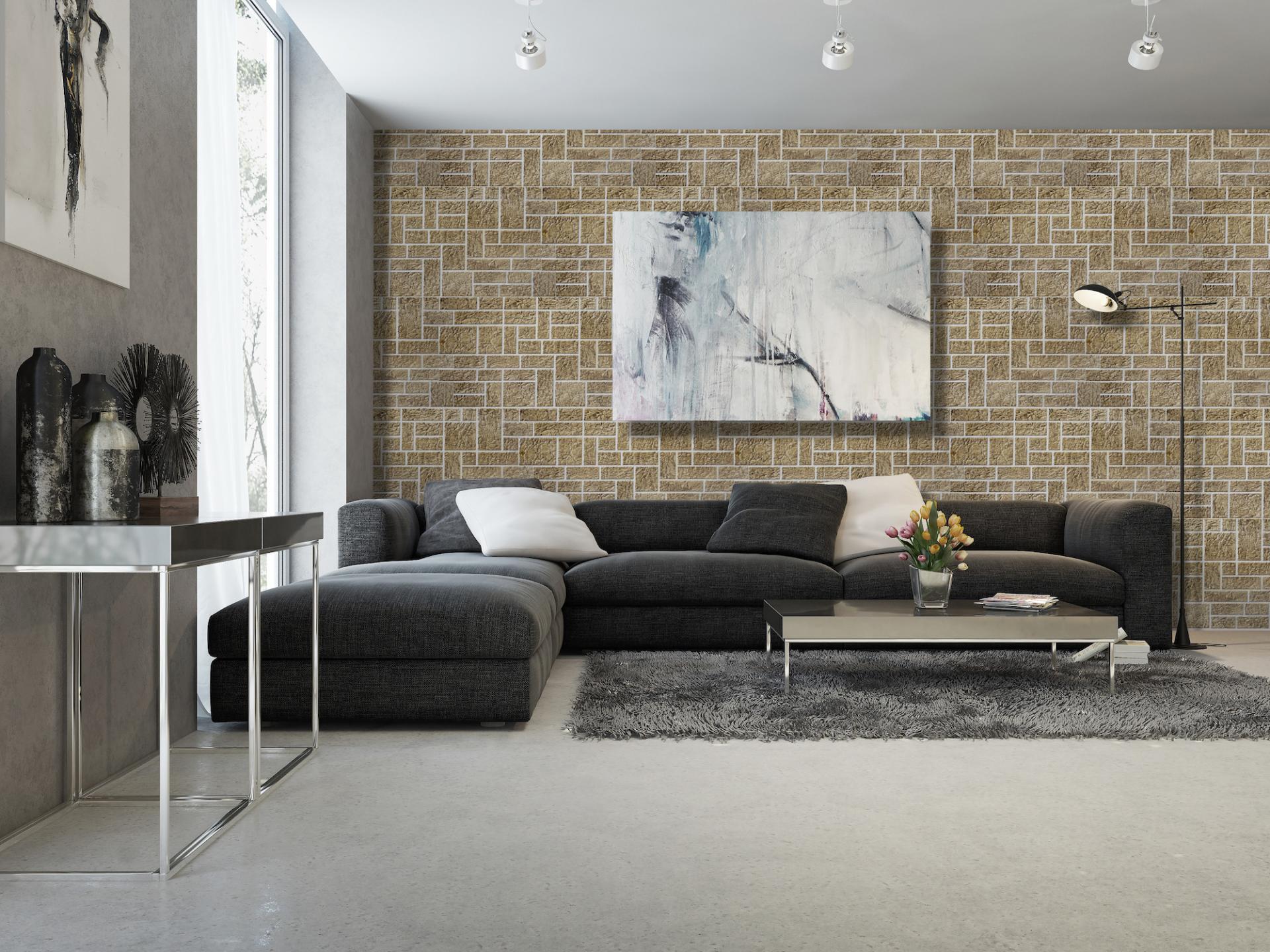 Sawn stone brown 01