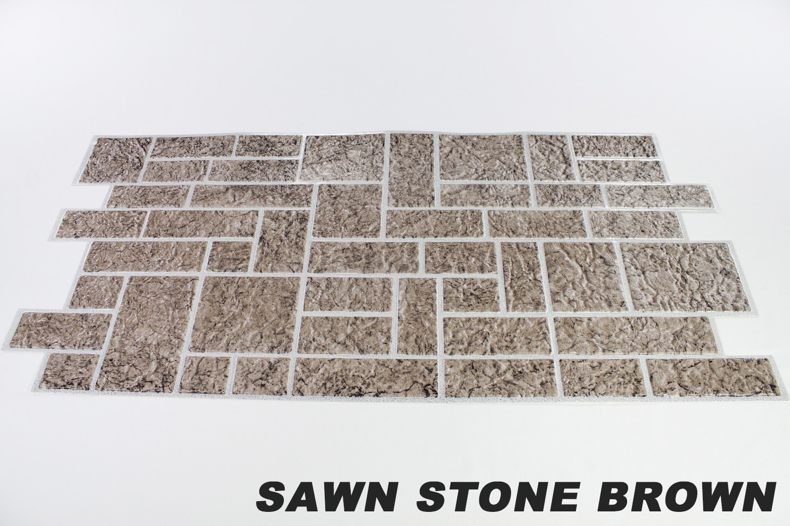 Sawn stone brown originalbild