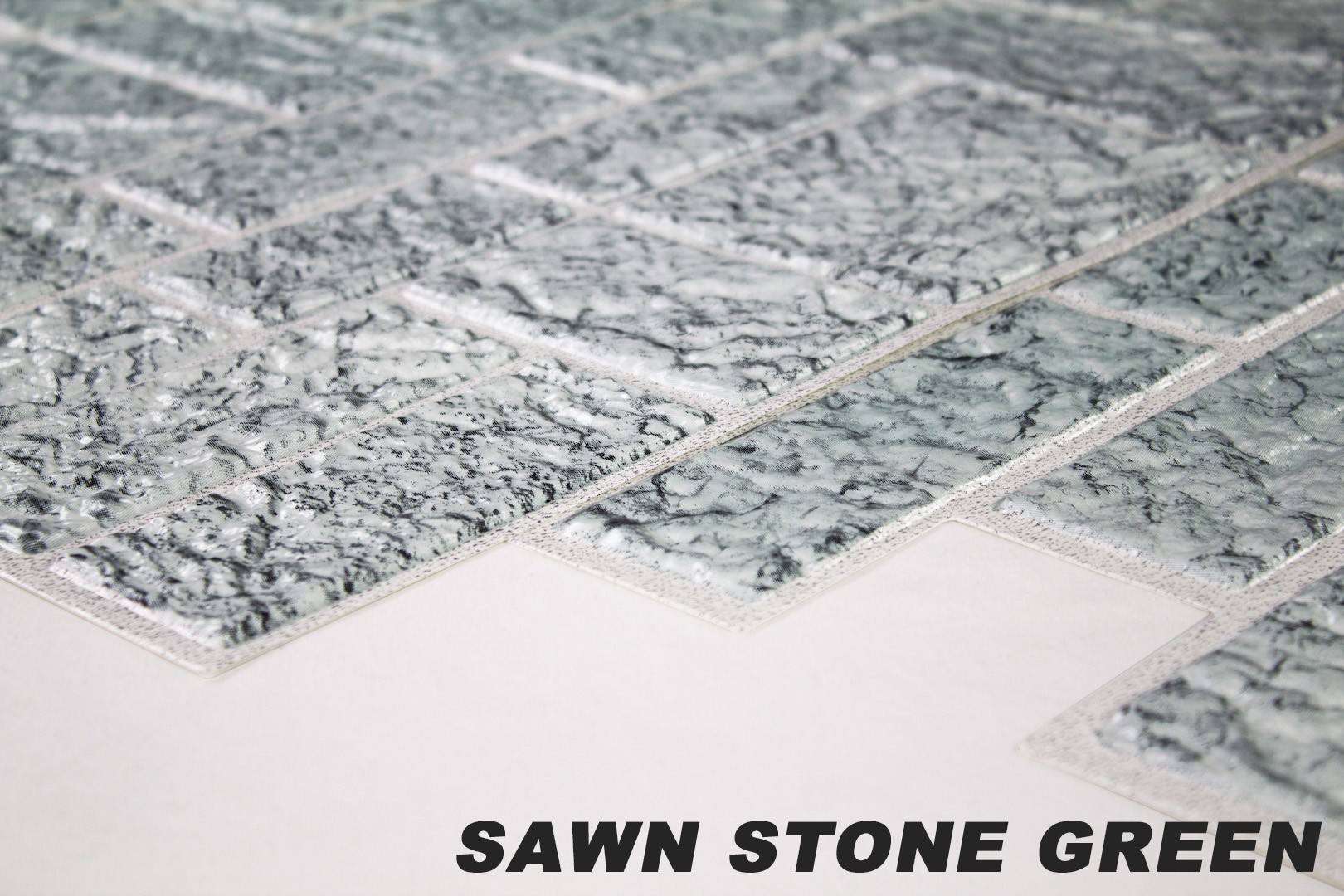 Sawn stone green originalbild 1