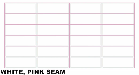White pink seam1